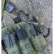 Specter Gear MOLLE Radio Pouch, Fits Retevis RT87, OD Green, 1213 OD
