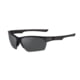 Spiderwire SPW009 Sunglasses, Black Frame, Grey Lens, SPW009 BLKSMK