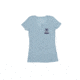 Spikes Tactical Womens - T-Shirt - V-Neck - Wahine, Powder Blue, 2XL SGT3019-2X