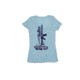 Spikes Tactical Womens - T-Shirt - V-Neck - Wahine, Powder Blue, 2XL SGT3019-2X