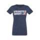 Springfield Armory Flag Logo Short Sleeve T-Shirt - Women's, Midnight Navy, 2XL, GEP16612X