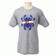 Spyderco Colorado Flag Gray Print T-Shirt - Mens, Cray, Small TSMCOS