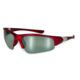 SSP Eyewear Entiat CF+ Bifocal Shooting Glass Readers w/ 2.50 Magnification, Red Frame, Mirrored Lens, ENTIAT 250 RED M