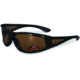 SSP Eyewear Puyallup Polarized Sunglasses, Black Frame, Bronze Lens, PUYALLUP BLK BRZ