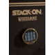 Stack-On 22-Gun w/Back-lit Electronic Lock,24.75x24x59in,Brown Hammertone W-22-BH-E-S