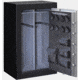 Stack-On 36-Gun Safe w/Back-lit Electronic Lock,35.25x26.75x59in,Black/Silver TD14-36-SB-E-S