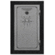 Stack-On 36-Gun with Combination Lock, Matte Black/Silver, Black/Silver, Large TD-36-SB-C-S