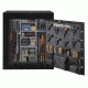 Stack-On 62-90 Gun with Electronic Lock,, Matte Black E-90-MB-E-S