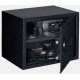 Stack-On Large Personal Safe w/Electronic Lock,1 Shelf,15x11.81x11.81in,Matte Black PS-1515