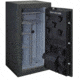 Stack-On Sovereign 36 - Gun Elec Lock, Textured, Black, oversized, S-36-DGP-E-S