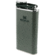 Stanley Classic Easy Fill Wide Mouth Flask, Hammertone Green, 8 oz, 10-00837-122