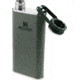 Stanley Classic Easy Fill Wide Mouth Flask, Hammertone Green, 8 oz, 10-00837-122