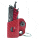 StatGear Kydex Keychain Sheath for Gerber Dime &amp; Leatherman Squirt, Carbon Fiber Red, GDIME-CF-RED