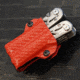 StatGear Kydex Sheath for Gerber Suspension, Carbon Fiber Red, GSUSP-CF-RED