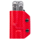 StatGear Kydex Sheath for Leatherman Free P2, Carbon Fiber Red, LP2-CF-RED