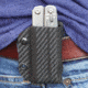 StatGear Kydex Sheath for Leatherman Wingman &amp; Sidekick, Carbon Fiber Black, LWING-CF-BLK
