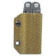 StatGear Kydex Sheath for Leatherman Wingman &amp; Sidekick, Carbon Fiber Brown, LWING-CF-BRN