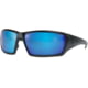 STNGR Ridge Ballistic Sunglasses, Matte Black/Blue Mirror, Large, LC-43O4-RW0G