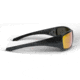 STNGR Ridge Ballistic Sunglasses, Matte Black/Red Mirror, Large, QY-XXC6-QT1V