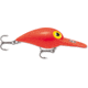 Storm Original Mag Wart Crankbait, Floating, Solid Fluorescent Red, 2 3/4in, 3/4oz, AV48