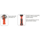 Streamlight Knucklehead Spot Flashlight, Orange