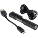 Streamlight OPMOD MicroStream Personal LED Flashlight, Ultra-Compact USB Rechargeable, 250/50 Lumens, Black, 66604OPMOD