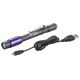 Streamlight Stylus Pro USB UV Rechargeable Penlight,325mW w/USB Cord,Holster 66149