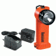 Streamlight Survivor Div 1 Flashlight, Orange, w/ 120V AC Charger,  Fast Charge base 91001