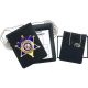 Strong Leather Recessed Velcro Badge And Id Holder With Chain - 71600-0002