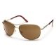 Suncloud Aviator Sunglasses-Gold-Polarized Brown