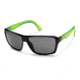 Suncloud Polarized Optics Colfax (New) Sunglasses - Black / Green Temple Frame, Gray Polarized Polycarbonate Lenses S-CFPPGYGN