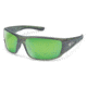 Suncloud Polarized Optics Tribute Sunglasses, Matte Green Stripe S-TIPPGMGMS