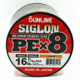 Sunline Siglon PEx8 8-Strand Braided Line 16lb 1968yd Orange Tight Weave Low Diameter, 63053850