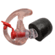SureFire Comply Foam Tipped, Filtered Earplugs, Medium, 1 Pair, Clear EP7-MPR