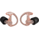 SureFire COMPLY FOAM TIPPED, FULL BLOCK EARPLUGS, MEDIUM, 25 PAIR, CLEAR, Clear, Medium, EP10-MPR-BULK