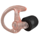 SureFire COMPLY FOAM TIPPED, FULL BLOCK EARPLUGS, MEDIUM, 25 PAIR, CLEAR, Clear, Medium, EP10-MPR-BULK