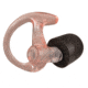 SureFire EP10 Sonic Defenders Ultra Max Full-Block Foam-Tipped Earplugs - 1 Pair, Clear, Small, EP10-SPR
