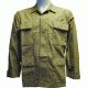 Surplus BDU Top 4 Pocket Khaki, Small - Long Sleeve BDU-T-4-KH-SL