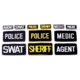 BlackHawk SWAT Patch w/ (2x4.5) (10900024) Black/White 90SP02BK