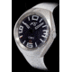 Szanto Icon Frank Stephenson Cosmos Watches, Blue Dial, White Strap, Steel, One Size, IC-FS-9004