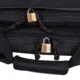 Tac-Six 34in Lockable Cohort Vertical Tactical Gun Case, Backpack Straps &amp; Conceal Carry Pocket, Black, 10824