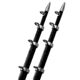 TACO Marine 15' Black/Silver Outrigger Poles - 1-1/8" Diameter 58989