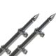 TACO Marine 18' Deluxe Outrigger Poles w/Rollers - Silver/Black, OT-0318HD-BKA