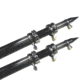 TACO Marine 20' Carbon Fiber Outrigger Poles - Pair - Black 59002
