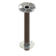 TACO Marine 28.625in High Table Pedestal Post For 3in Base And Support Ribbed, Z76-9271VEL28.63-1