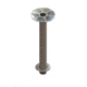 TACO Marine 28.625in High Table Pedestal Post For 3in Base And Support Ribbed, Z76-9271VEL28.63-1