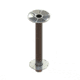 TACO Marine 28.625in High Table Pedestal Post For 3in Base And Support Ribbed, Z76-9271VEL28.63-1