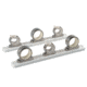 TACO Marine 3-Rod Hanger w/Poly Rack - Polished Stainless Steel 45917