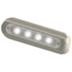 TACO Marine 4-LED Deck Light w/ White Housing, Flat Mount, F38-8800W-1