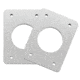 TACO Marine Backing Plates f/Grand Slam Outriggers - Anodized Aluminum 42105